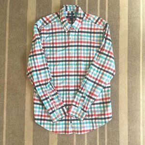 Crown & Ivy Classic Fit Long Sleeve Button Up Shirt - Plaid - Men's L